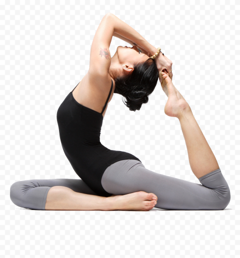 Woman doing yoga pose, Yoga & Pilates Mats Kapotasana, Yoga, physical Fitness, hand, arm