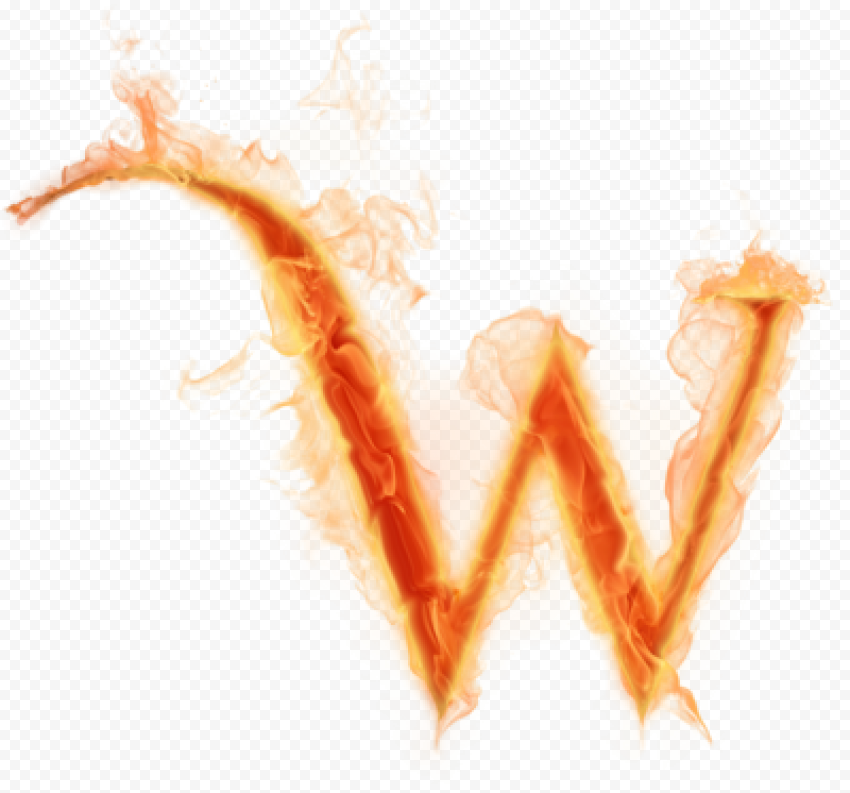 W Alphabet PNG