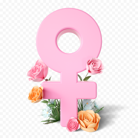 Women S Day Romantic Flowers Free PNG