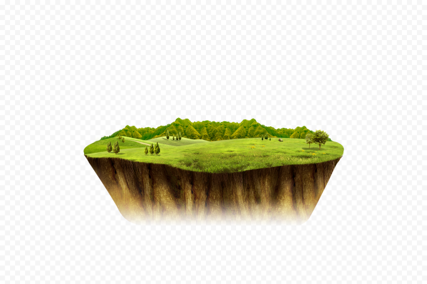 Floating island art, Island Icon, Floating island, floating, islands, floating Petals