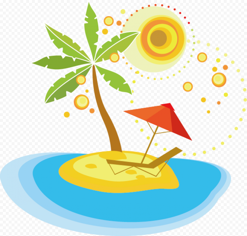 Summer, Sea island, leaf, islands, summer