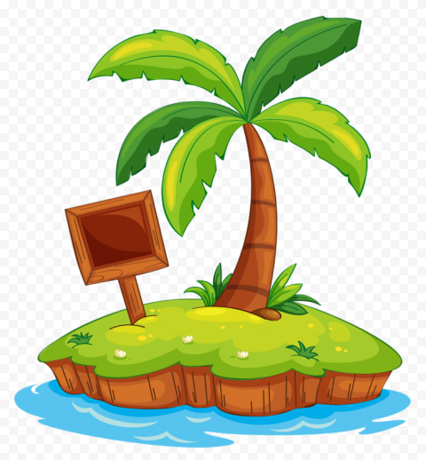Island Cartoon, Offshore islands, leaf, islands, grass
