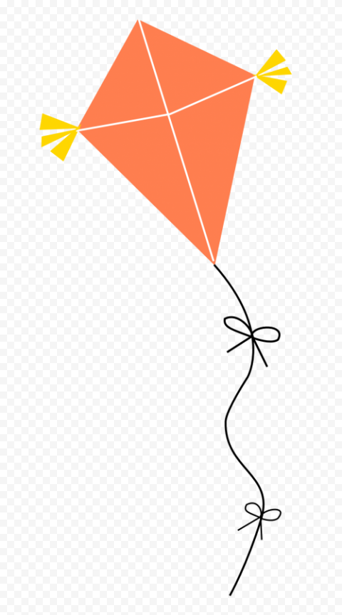 Kite, fly a kite, angle, leaf, triangle