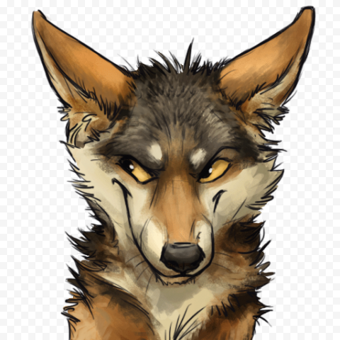Wolf, Coyote, Dog, Sticker, Red Wolf, Black Wolf, Wolfdog, Jackal, Coyote, Dog, Sticker