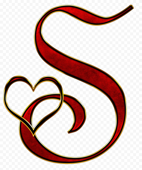 S Letter PNG
