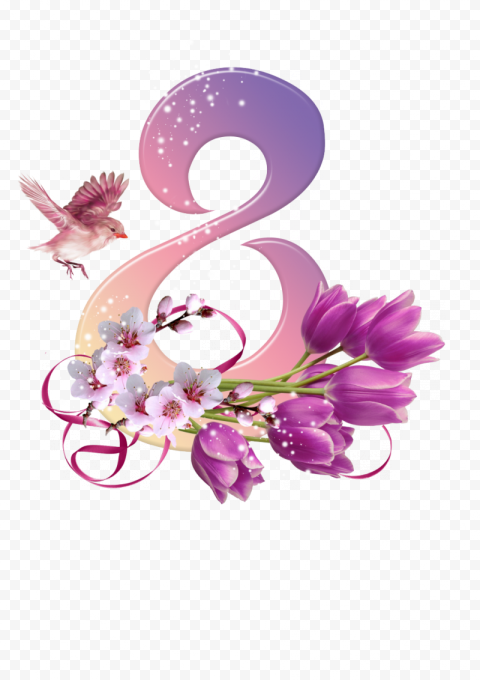 March 8 International Women's Day Holiday, march 8, purple, flower Arranging, violet