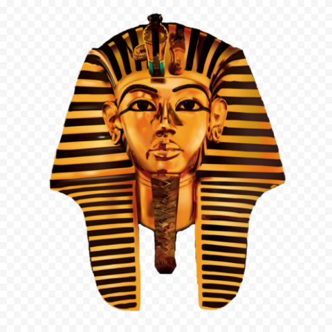 Pharaoh gold colored head, Tutankhamun Ancient Egypt Curse of the pharaohs, pharaoh, head, ancient History, egyptian