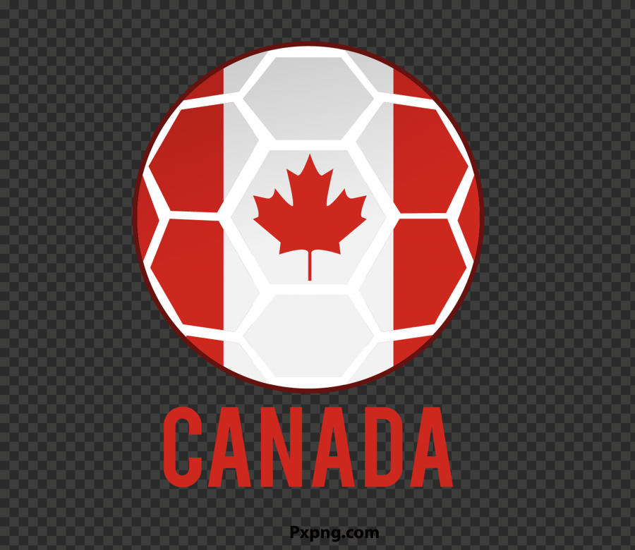 HD Flag Canada in football PNG