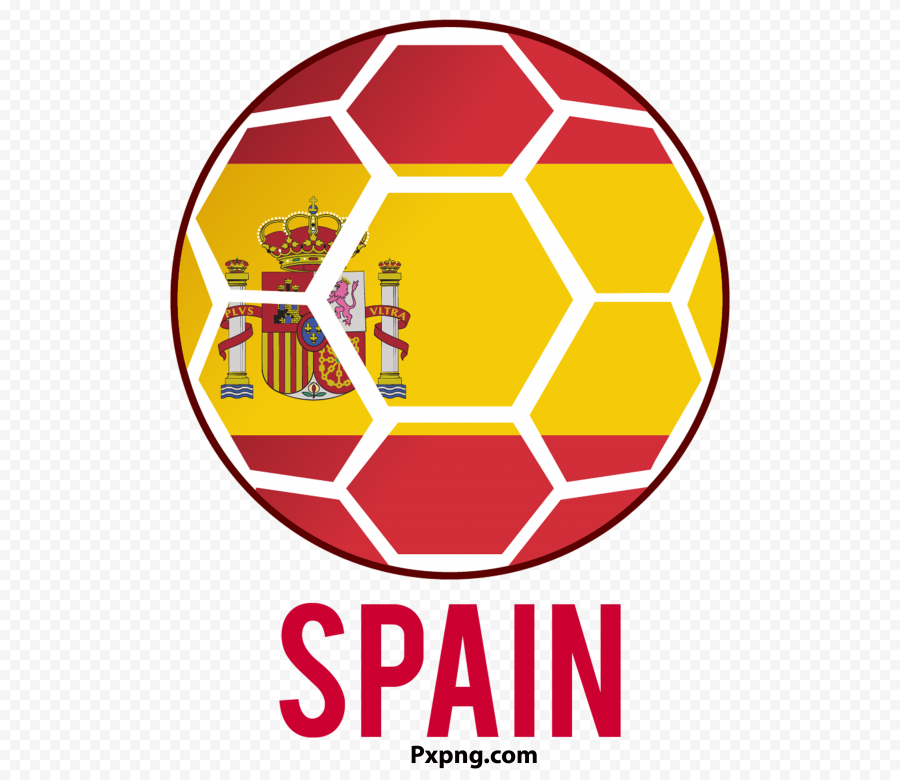 HD Flag Spain in football PNG