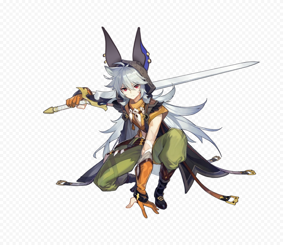 HD Cyno Character Genshin Impact PNG