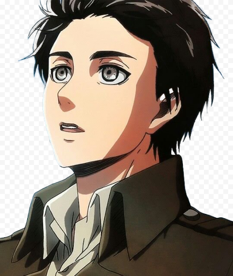 Attack On Titan – Eren Yeager Transparent Background FREE DOWNLOAD