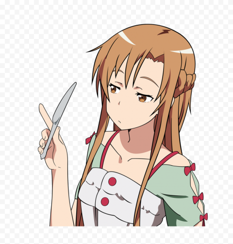 Asuna Transparent PNG free png image anime for download