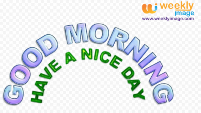Good Morning PNG Pic png FREE DOWNLOAD