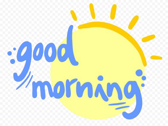 Good Morning PNG Image png FREE DOWNLOAD