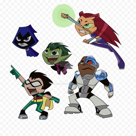 Teen Titans Transparent Background  FREE DOWNLOAD