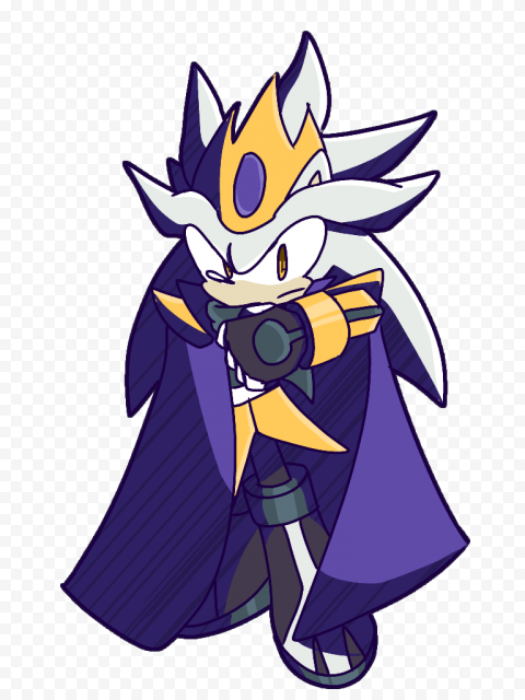 Silver The Hedgehog PNG Transparent HD Photo