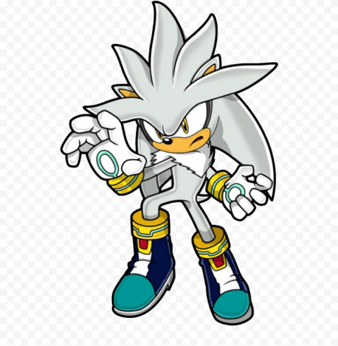 Silver The Hedgehog Transparent PNG