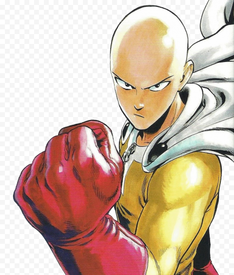 Character One Punch Man Saitama PNG Pic