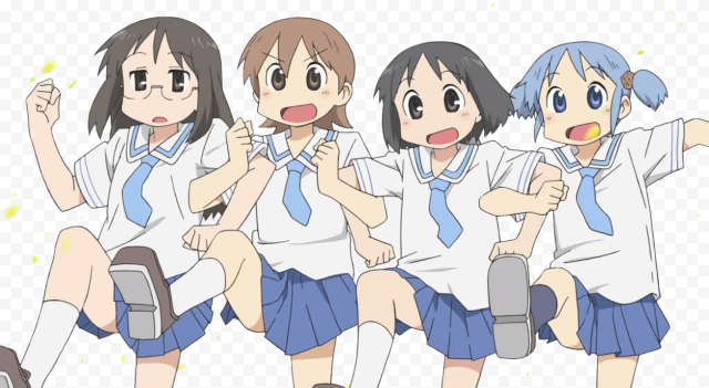 Character Nichijou PNG File