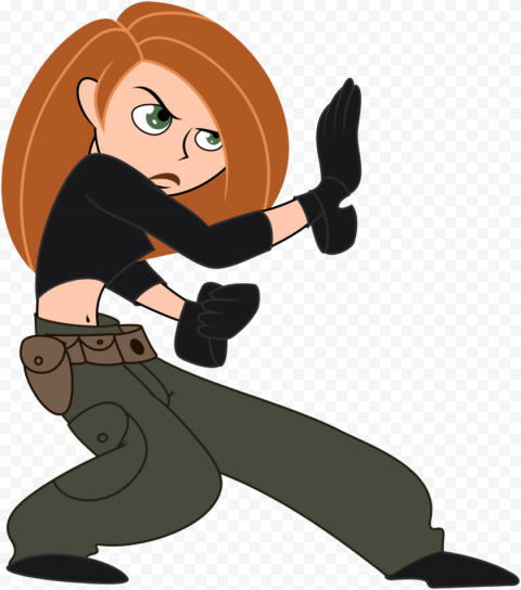 Anime Kim Possible Transparent Background