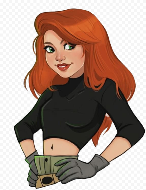 Anime Disney Kim Possible PNG File