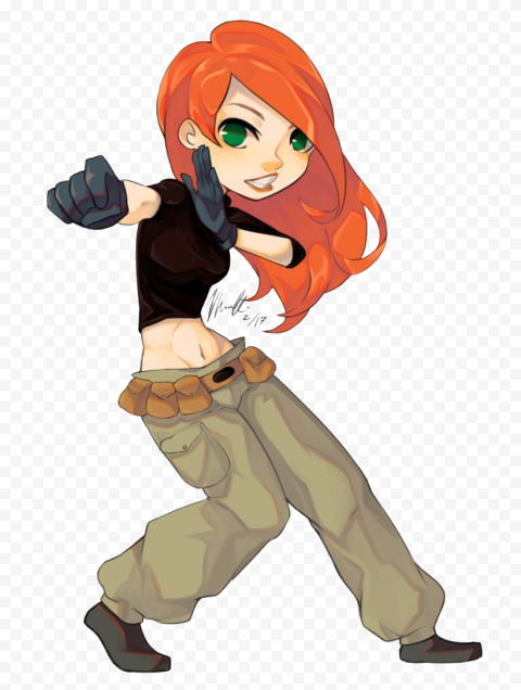 Anime Kim Possible PNG File