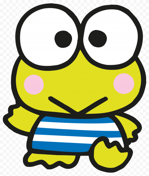 Anime Keroppi Frog PNG Clipart