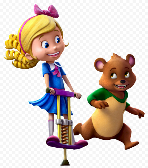 Goldie And Bear PNG Image