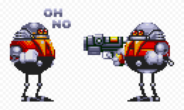 Eggrobo Sonic Lost World PNG File