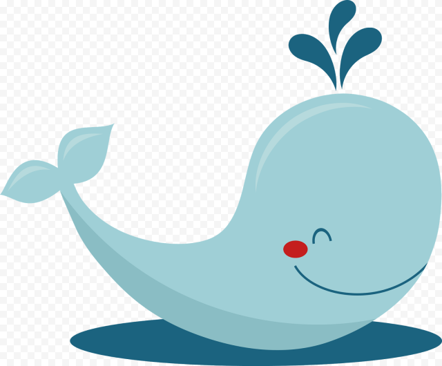Download Cute Whale PNG Photo