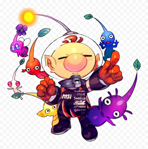 Captain Olimar Transparent Background