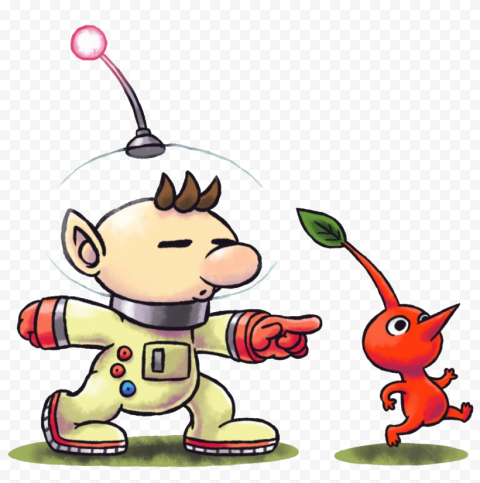 Captain Olimar PNG Transparent Image