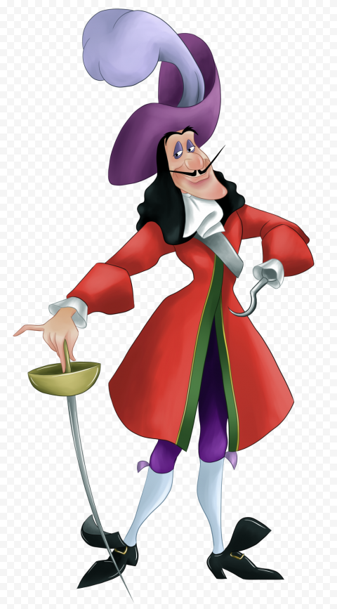 Captain Hook Transparent Background