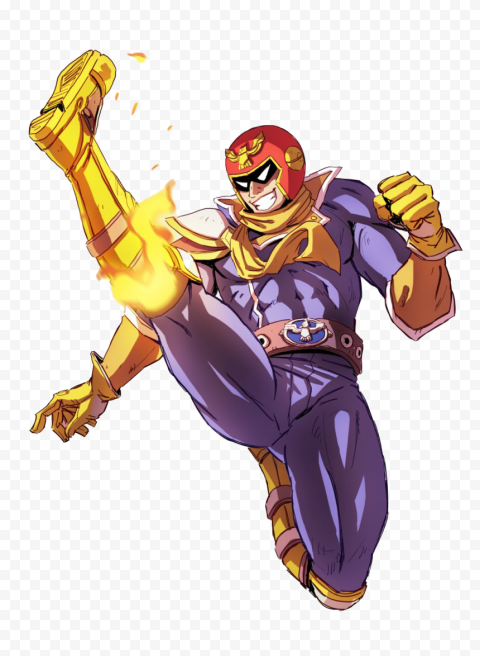 Captain Falcon PNG Transparent Picture