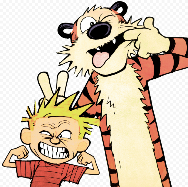 Calvin And Hobbes PNG File