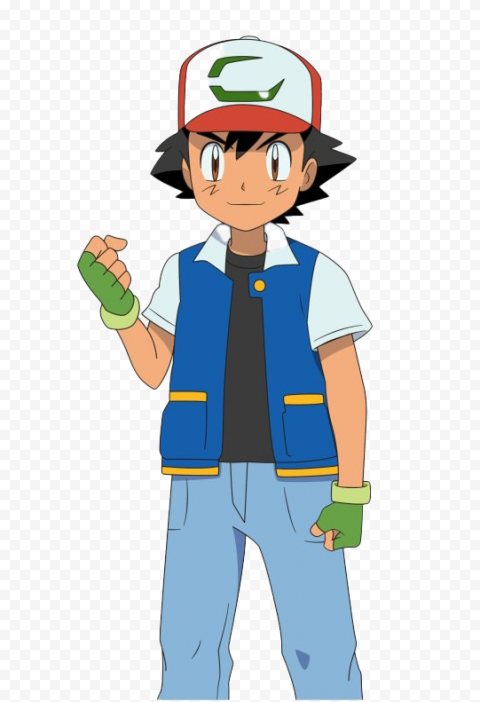 character Pokemon Ash Ketchum PNG File