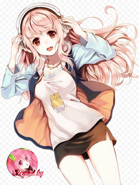character Anime Girl PNG Picture