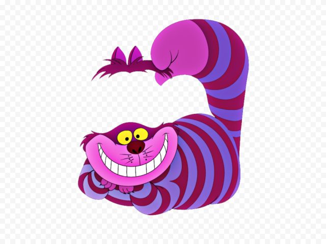 character Cheshire Cat PNG Photo