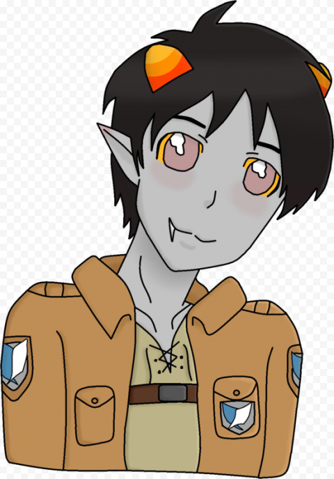 character Eren Yeager PNG Photo