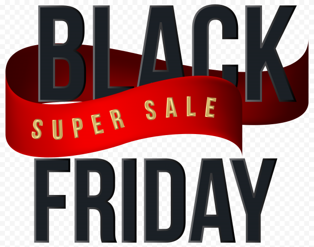 Black Friday Sale PNG Transparent Image