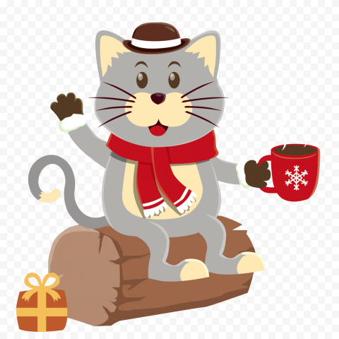 christmas cat for christmas