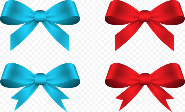 ribbon bow tie turquoise for christmas