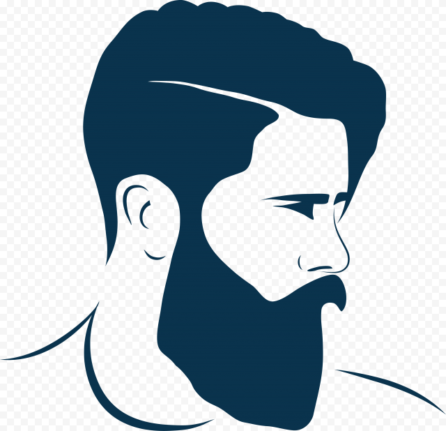 men's black beard, Hairstyle Beard Barber Fashion