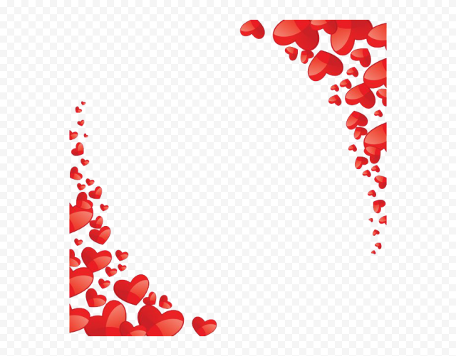 Valentine Frame PNG clipart free download
