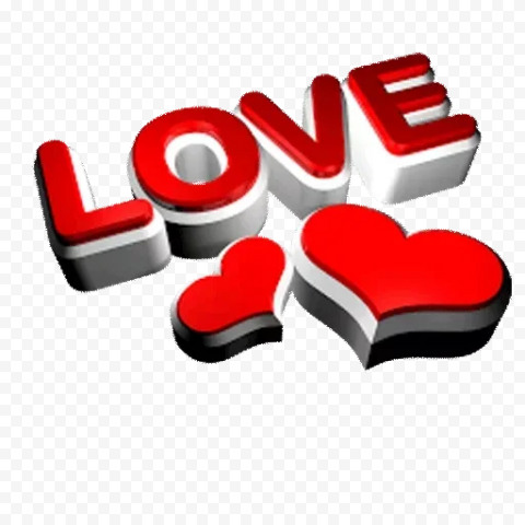 Love Word Text PNG Clipart