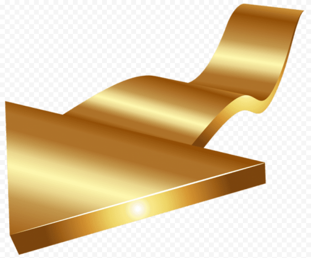Download Png image gold arrow transparent