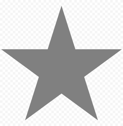 silver star png white 