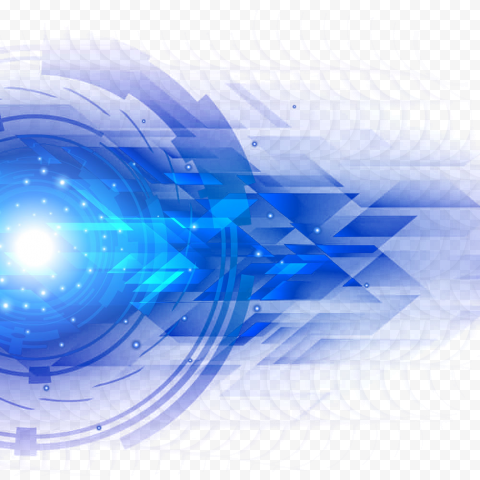 Download Clipart Motion Design Graphic Effect Blue Light Glare 