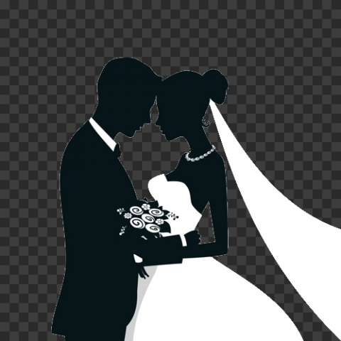 kisspng wedding invitation bridegroom silhouette groom