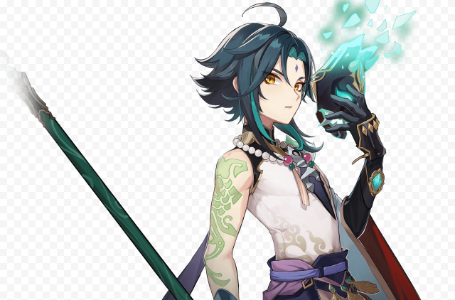 xiao genshin impact characters png no background